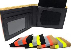 img 4 attached to 🔥 Reflective Turnout Firefighter Wallet - Men's Accessories for Wallets, Card Cases & Money Organizers