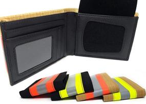 img 2 attached to 🔥 Reflective Turnout Firefighter Wallet - Men's Accessories for Wallets, Card Cases & Money Organizers