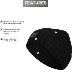 img 3 attached to Adidas Mens Pine Beanie Black