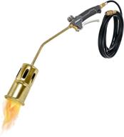 ivation propane torch weed burner - 320,000 btu, heavy duty, 12' hose, adjustable flame control, outdoor weed killer for weeds, snow melting, roofing, roads & more logo