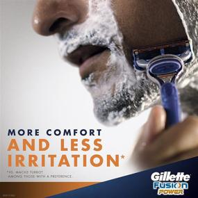 img 2 attached to 8-Count Gillette Fusion Power Men's Razor Blade Refills: Efficient Shaving Solution