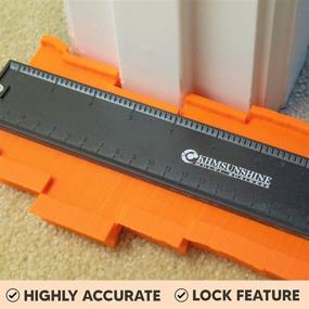 img 2 attached to 📏 Precision Contour Gauge Profile Tool Duplication: Perfect for Accurate Shape Replication