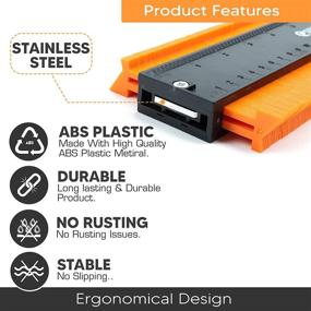 img 1 attached to 📏 Precision Contour Gauge Profile Tool Duplication: Perfect for Accurate Shape Replication