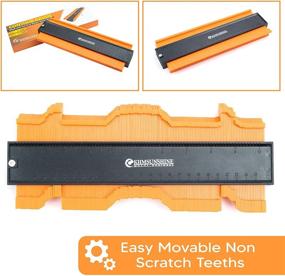 img 3 attached to 📏 Precision Contour Gauge Profile Tool Duplication: Perfect for Accurate Shape Replication