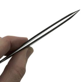 img 3 attached to Zizzili Basics Surgical Ingrown Hair Tweezers - Precision Extraction and Relief