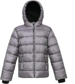 img 4 attached to Rokka Rolla Water Resistant Thickened Quilted Boys' Clothing and Jackets & Coats
