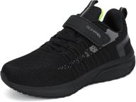 👟 rumpra kids lightweight breathable strap athletic shoes - ideal for running, walking, and sports! logo
