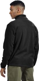 img 1 attached to TBMPOY Men's Full-Zip Fleece Jacket - Soft Polar Winter Outdoor Coat with Pockets