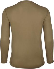 img 2 attached to Men's Carhartt Midweight Classic Henley Thermal Apparel
