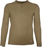 men's carhartt midweight classic henley thermal apparel logo