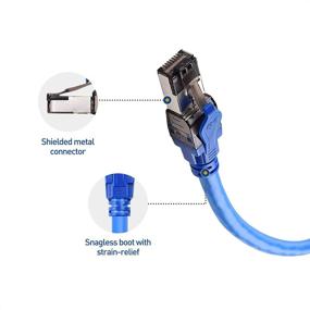 img 1 attached to 🔌 High-Performance Cable Matters Short Cat 8 Ethernet Cable 3ft