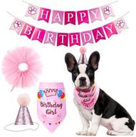 🐝 bee-inspired canine birthday party essentials: dog birthday hat, dog birthday bandana, joyful birthday banner, dog tutu skirt, enchanting princess party attire for dog birthday celebrations логотип