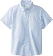 👔 boys' short sleeve oxford shirt for the classroom logo