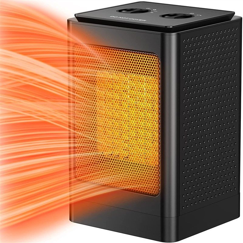 heater portable electric bedroom office 로고