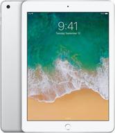 📱 renewed 2017 newest model apple ipad 9.7in, wifi, 32gb - silver logo
