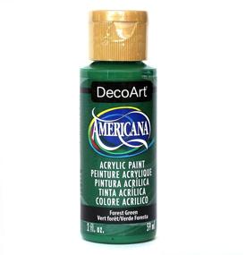img 4 attached to 🎨 DecoArt Americana Acrylic Paint, 2-Ounce, Forest Green" - "DecoArt Americana 2-Ounce Forest Green Acrylic Paint for Optimal SEO