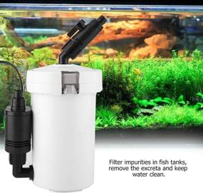 img 3 attached to Aquarium External Canister Filters HW 602B Fish & Aquatic Pets and Aquarium Pumps & Filters