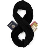 travel scarf infinity customizable lightweight logo