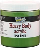 🎨 яркая 8 унций акриловая краска chrome green oxide от handy art - nu master heavy body formula. логотип