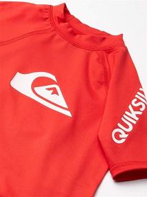 img 1 attached to 👕 Quiksilver Little Short Sleeve Rashguard: Boys' Clothing for Ultimate Comfort and Protection
