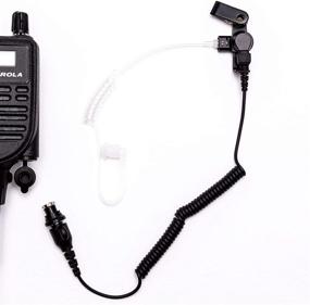 img 1 attached to 🎧 Наушники только для прослушивания Impact с 8-контактным разъемом: Повышение качества звука для спикерфонов HMN4101, HMN4103 и HMN4104 от Motorola APX