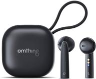 omthing bluetooth microphones cancellation eo005 black logo
