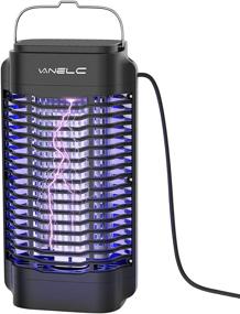 img 4 attached to 🦟 VANELC Bug Zapper: Powerful 4200V Electric Mosquito Killer Lamp, Efficient Insect Fly Pest Attractant Trap for Patio, Outdoor, Indoor Use