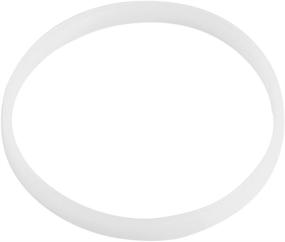 img 3 attached to 🔘 5 Pack White O-Ring Rubber Gaskets Replacement Seal for Nutri Ninja Blender - Compatible with Ninja Auto-iQ Pro Extractor CT680 BL456-30 BL480 BL681A BL682 BL640 (3.94 inch Gaskets)