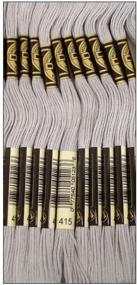 img 1 attached to 🧵 Bulk Buy: DMC Thread 6-Strand Embroidery Cotton 8.7 Yards Black 117-415 (12-Pack)