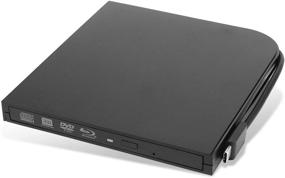 img 4 attached to 📀 Portable Slim External Blu Ray DVD Drive Burner Player - VSVABEFV USB3.0 Type-C Dual Interfaces with High Speed Data, Slot-Loading CD/DVD-RAM/BD-ROM Superdrive +/- RW Reader for Laptop PC