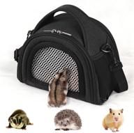 🐾 yudodo small animal carrier bag: ideal travel solution for hamsters, guinea pigs, sugar gliders, gerbils, hedgehogs, flying squirrels and rats logo
