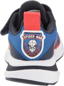 img 2 attached to π·οΈ Adidas Fortarun Elastic Orange Girls' Shoes inspired by Spiderman