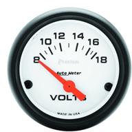 auto meter 5791 electric voltmeter logo