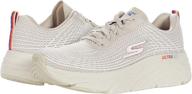 skechers max cushion 17693 natural logo