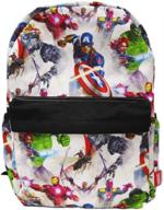 🎒 enhanced storage compartment in marvel avengers deluxe backpack logo