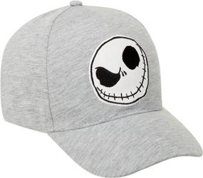 img 4 attached to Spooktacular Disney Nightmare Before Christmas Hat: Jack Skellington Baseball Cap for Men, Dad Hat