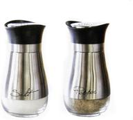 pepper shaker stainless steel glass logo