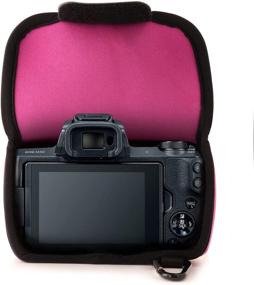 img 1 attached to MegaGear Ultra Light Neoprene Camera Case Compatible With Canon EOS M50 Mark II (15-45Mm) Camera & Photo