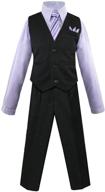 👔 luca gabriel boys' clothing pinstripe toddler piece logo