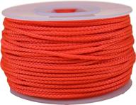 🔶 high-strength 100 pound neon orange micro cord - 125 feet - ideal paracord accessory cord for all applications логотип