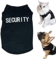 🐶 security dogs costumes: trendy dog shirts cosplay apparel - perfect for summer логотип