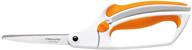 ✂️ fiskars no.8 premier easy action bent scissors: the ultimate tool for effortless cutting! logo