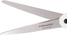 img 3 attached to ✂️ Fiskars No.8 Premier Easy Action Bent Scissors: The Ultimate Tool for Effortless Cutting!