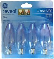 💡 versatile 40 watt incandescent multi-use decorative 4 pack: illuminating charm for any space logo