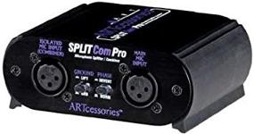 img 3 attached to Enhance Audio Flexibility with ART Splitcom Pro 2 Way Microphone Splitter and Combiner