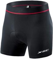 🚴 high-density, high-elasticity, and highly breathable 4d gel padded men's cycling underwear shorts logo