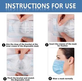 img 1 attached to 👃 Breathable Washable Extender for Enhanced Comfortable Wearing