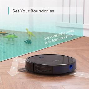 img 3 attached to Ultimate Cleaning Companion: eufy by Anker BoostIQ RoboVac 30 - Upgraded Robot Vacuum Cleaner with Super-Thin Design, Powerful 1500Pa Suction, Boundary Strips, and Self-Charging Capability for Hard Floors to Medium-Pile Carpets