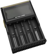 🔋 nitecore digicharger d4: efficient four bay battery charger with lcd display logo