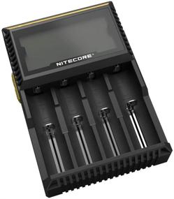img 2 attached to 🔋 Nitecore Digicharger D4: Efficient Four Bay Battery Charger with LCD Display